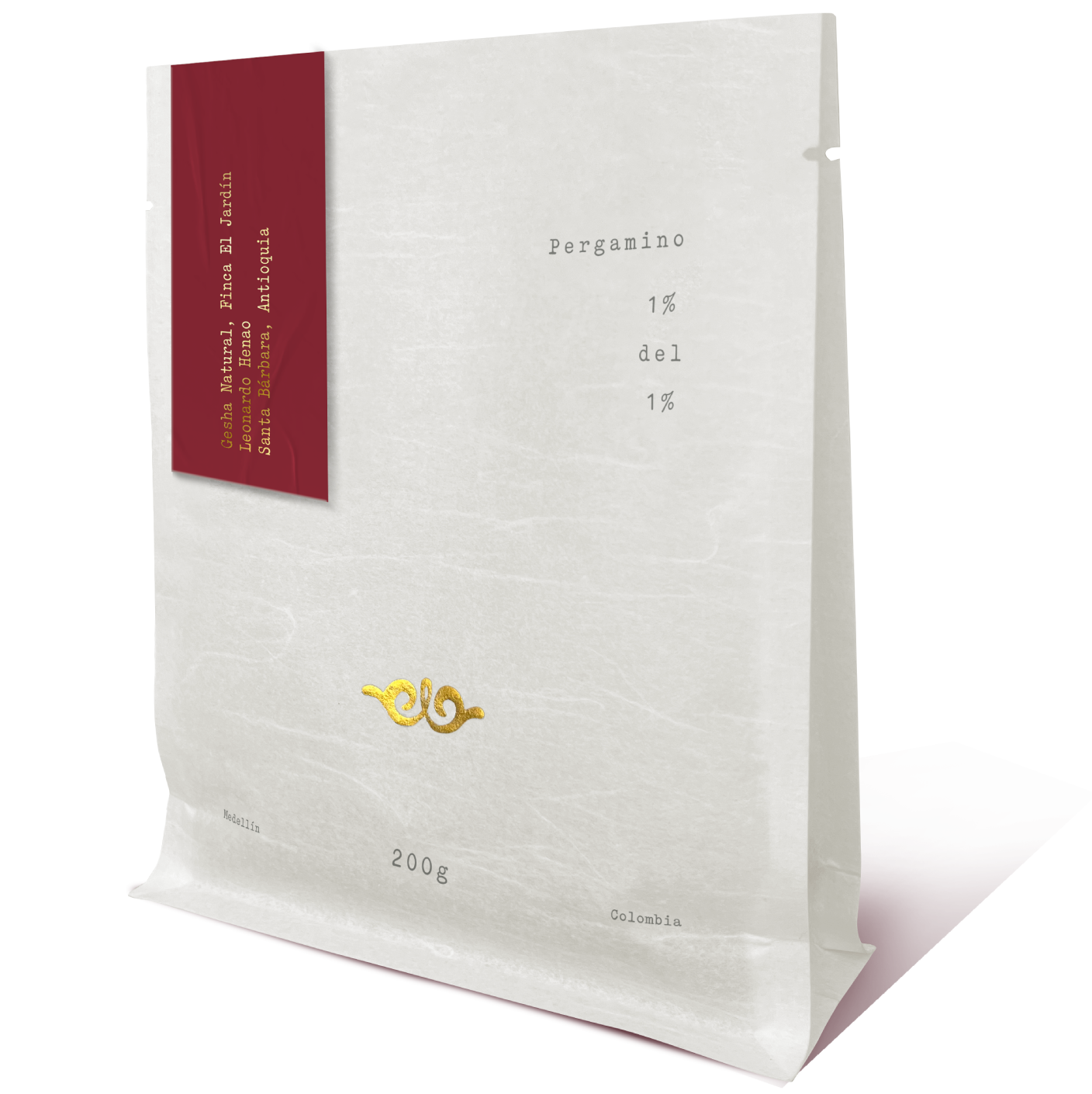 1% del 1% - Gesha Natural - Leo Henao