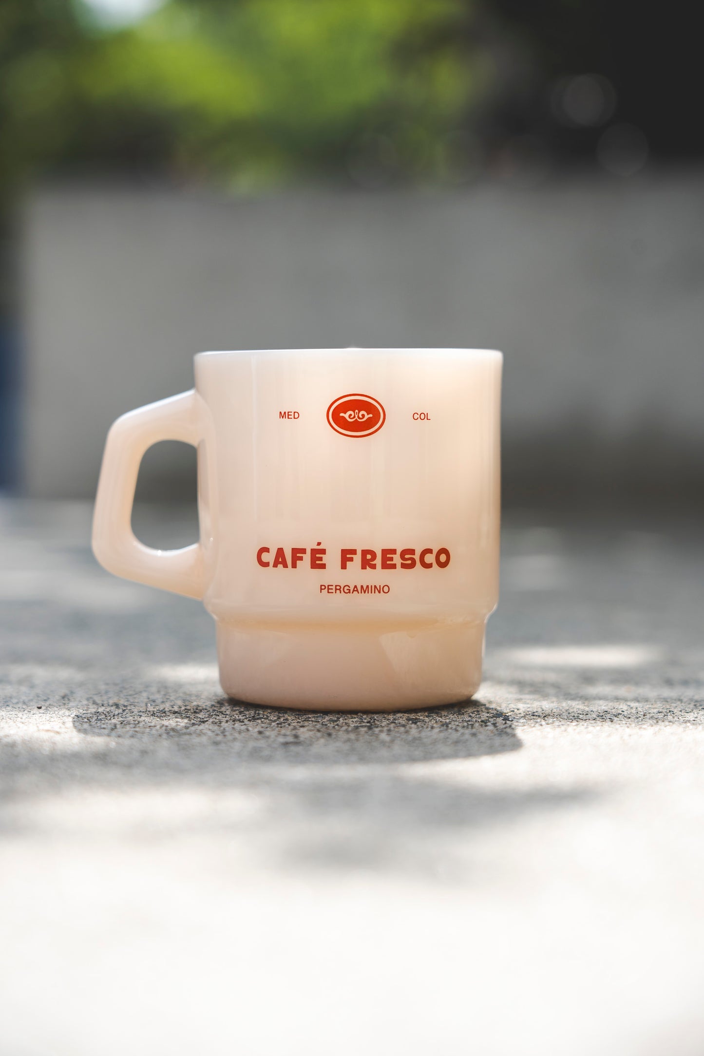 Mug de Vidrio Café Fresco