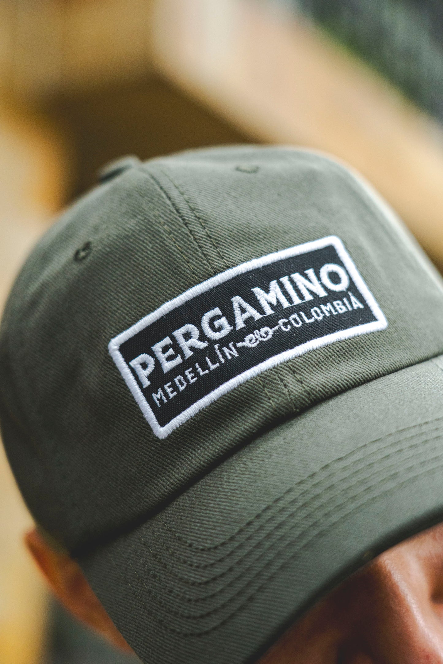 Gorra Pergamino Verde
