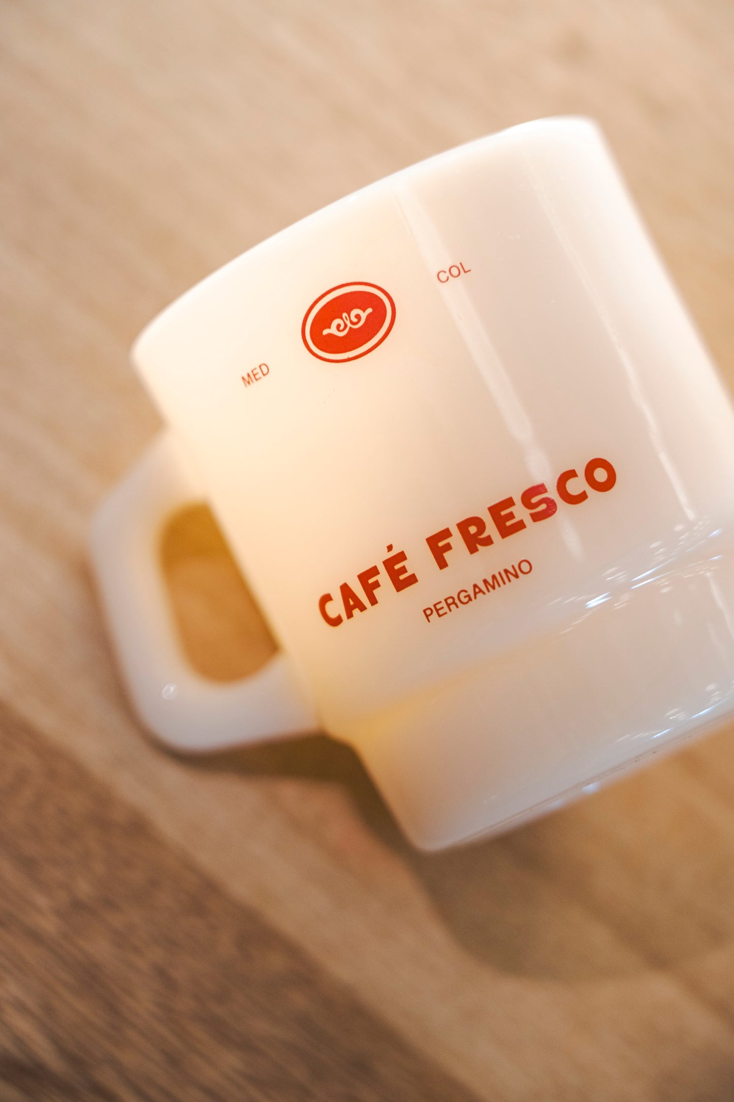 Mug de Vidrio Café Fresco