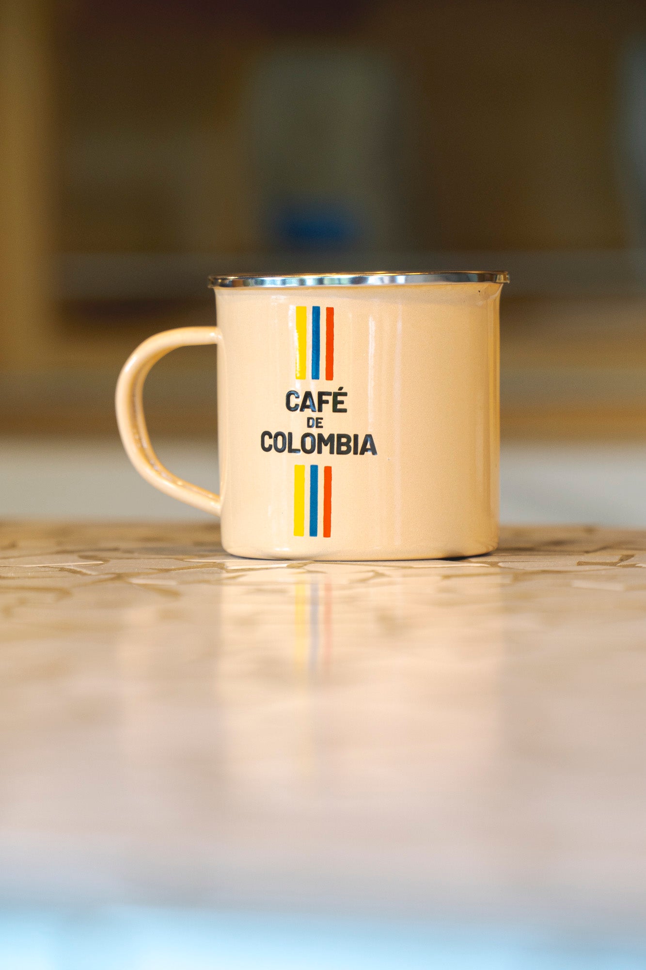 Mug en Peltre PERGAMINO - Café de Colombia