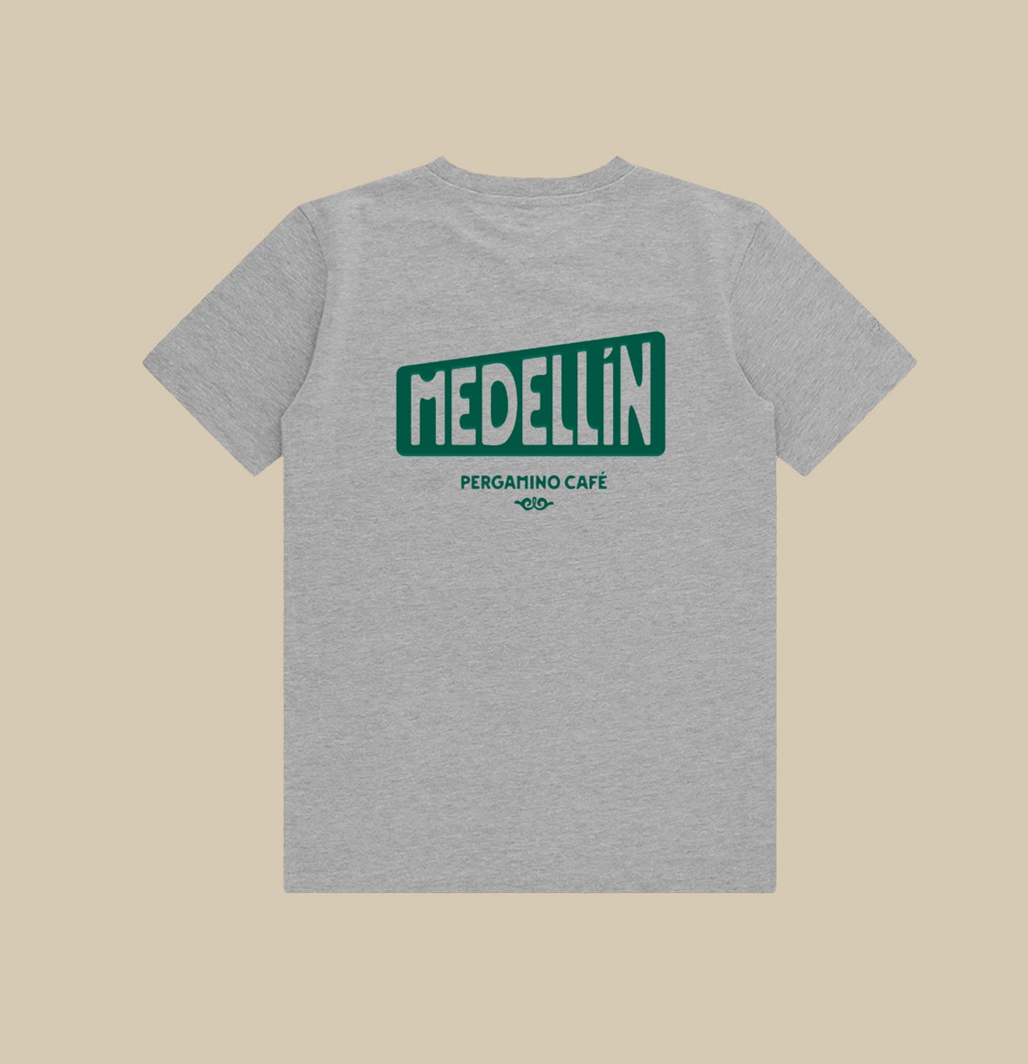 Camiseta Medellín Gris Jaspe