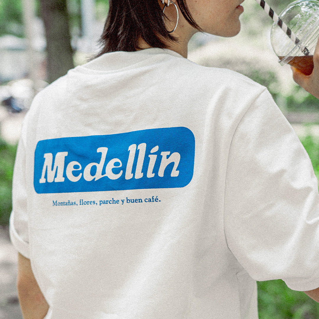 Camiseta MEDELLÍN Azul