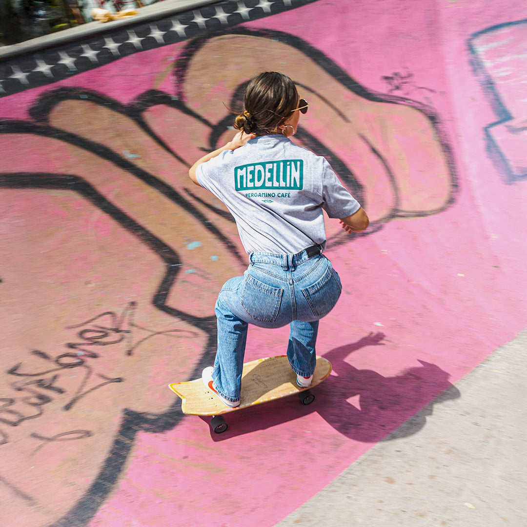 Camiseta Medellín Gris Jaspe