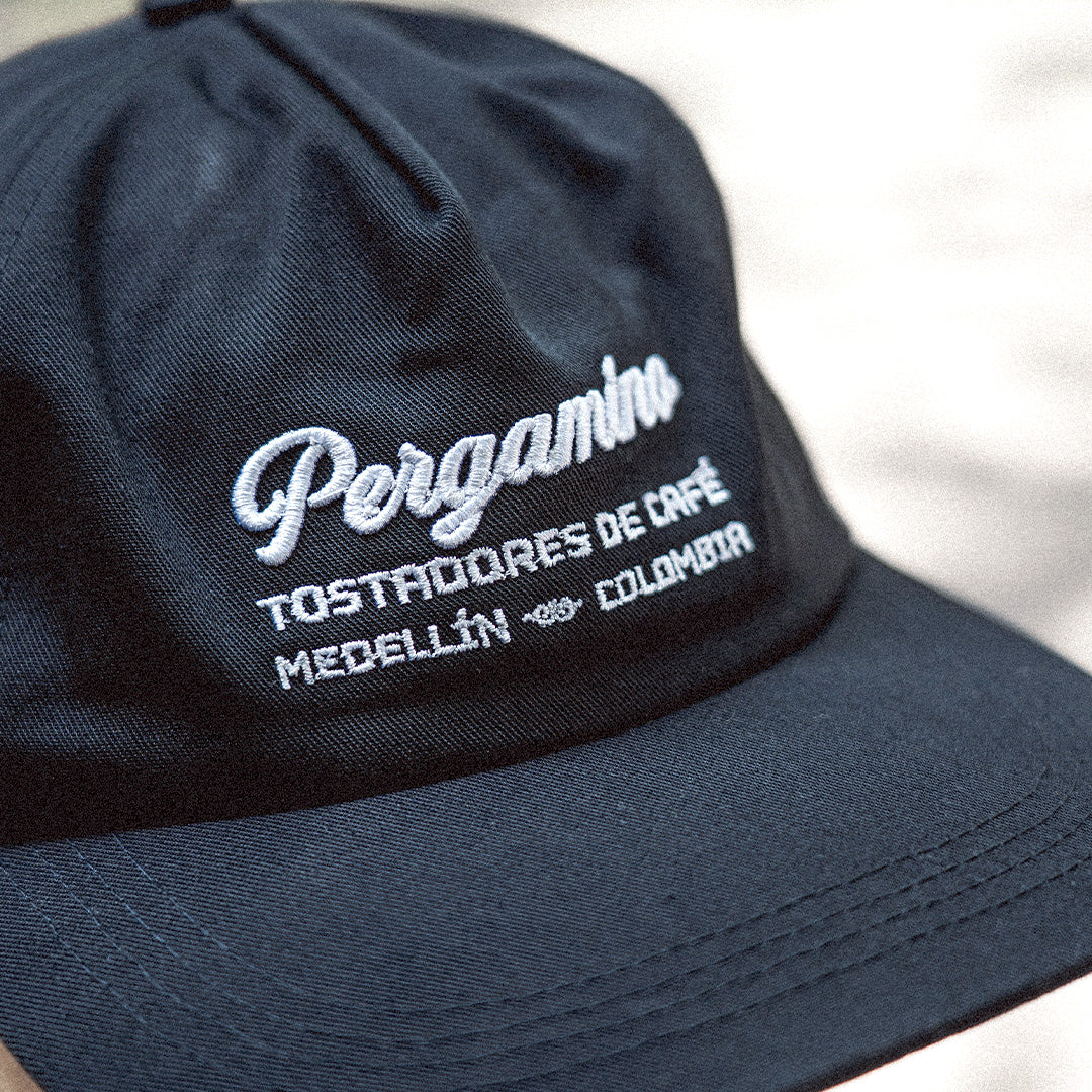 Gorra Pergamino Negra