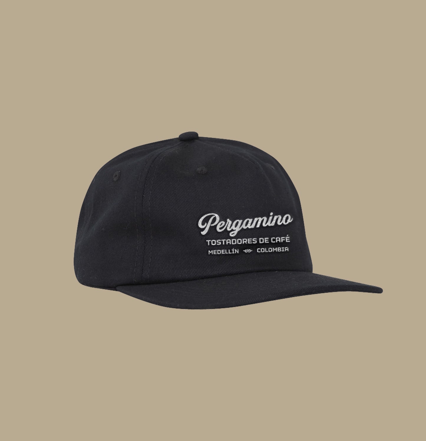 Gorra Pergamino Negra