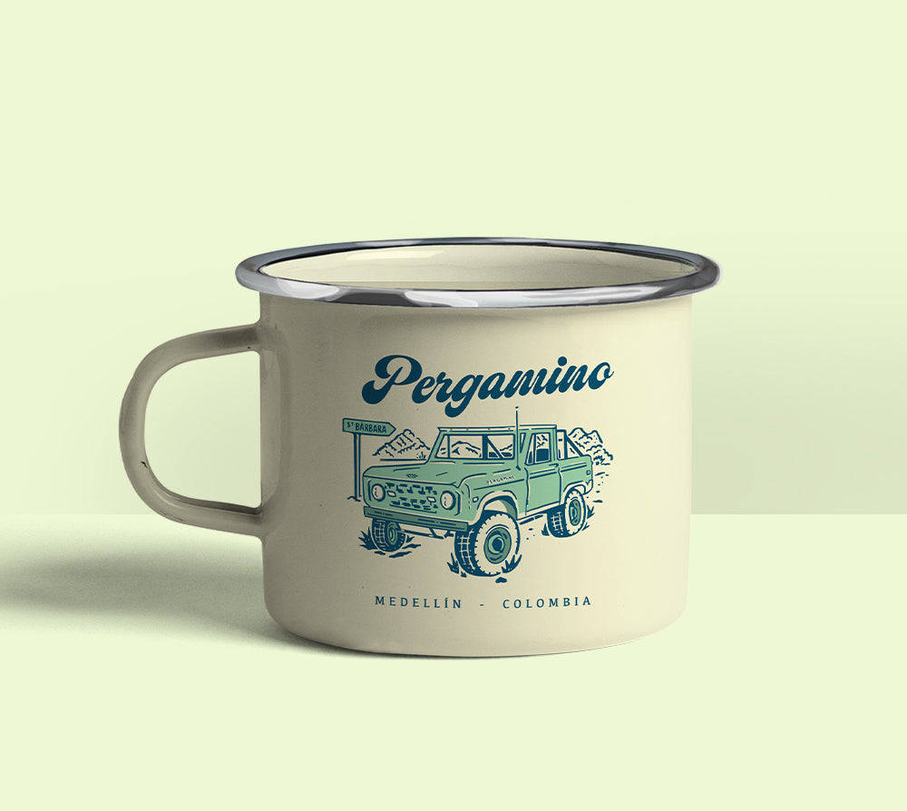 Mug en Peltre PERGAMINO - JEEP