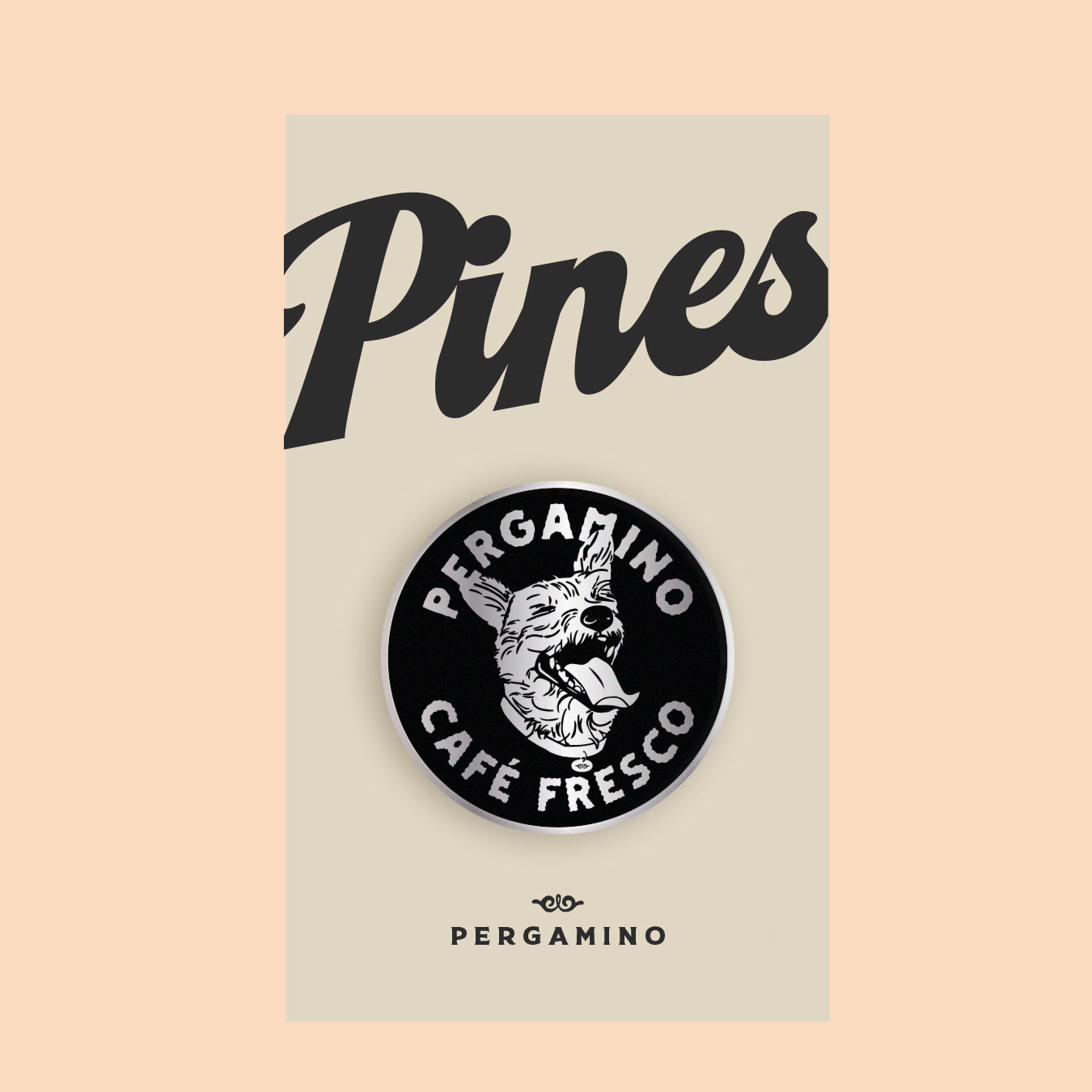 Pin ALONSO Plateado/Negro