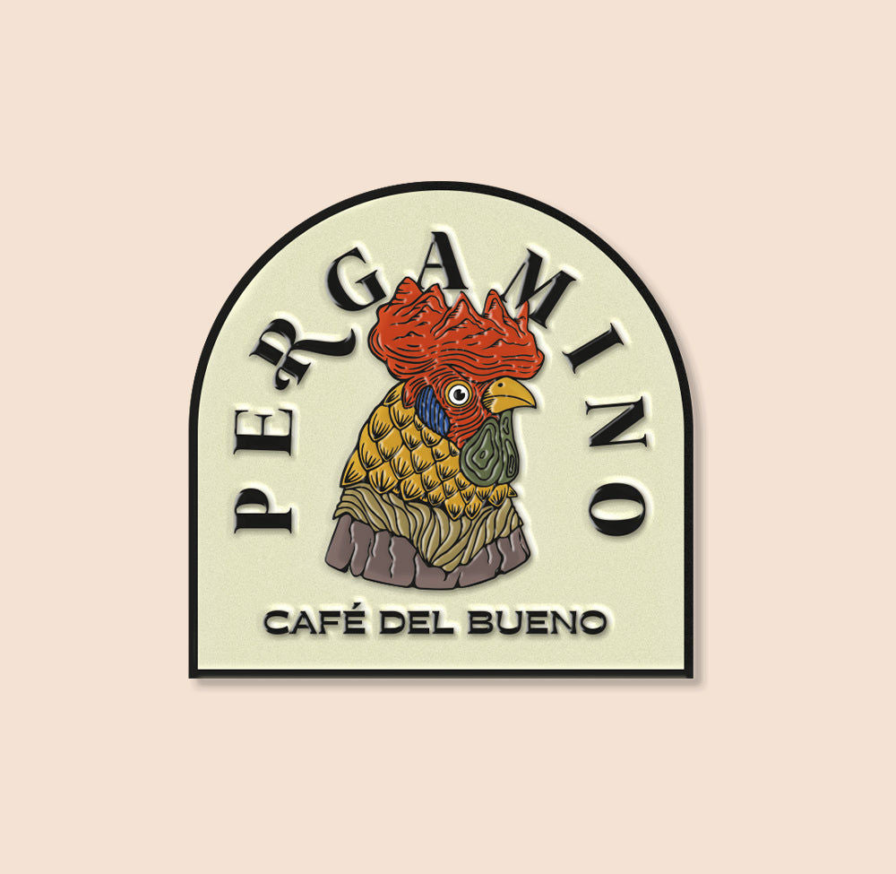 Pin Gallo Café del Bueno