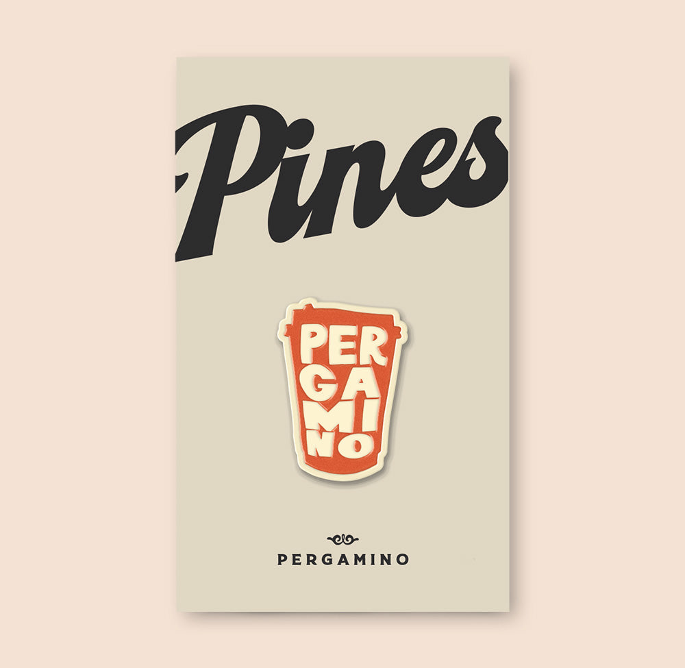 Pin Vasito Pergamino