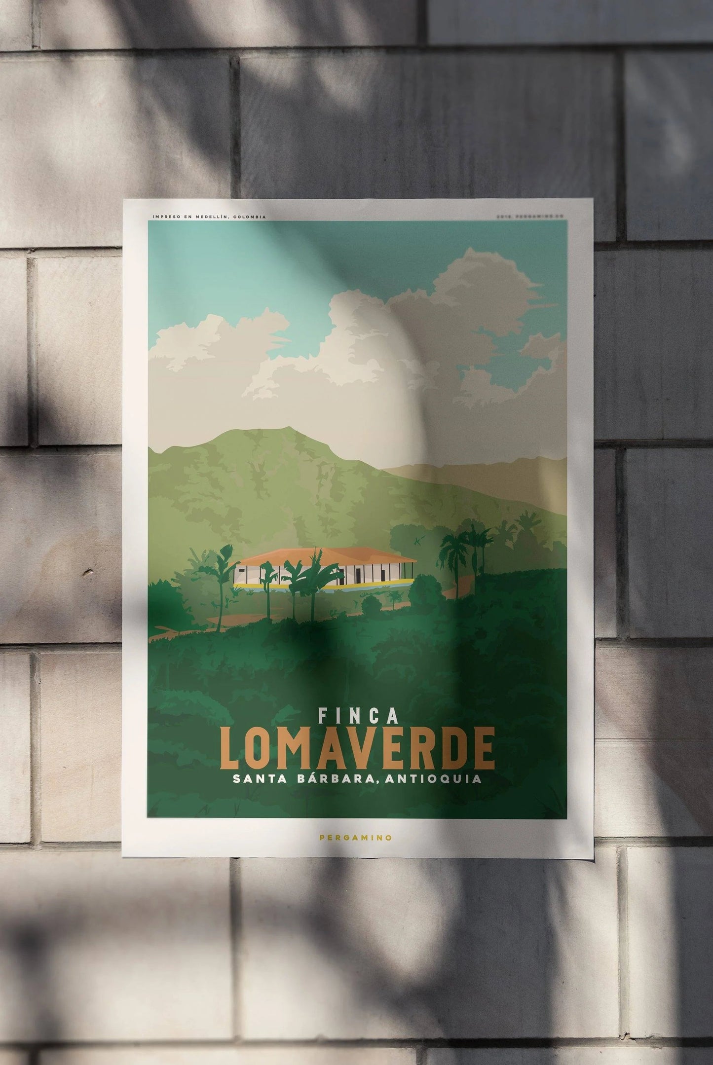 Póster Lomaverde (35cm x 50cm)