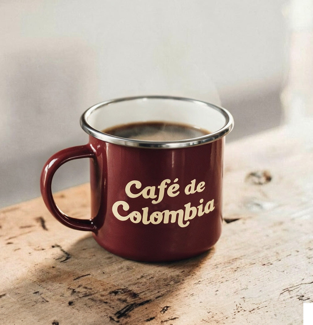Mug en Peltre Café de Colombia (Vino)