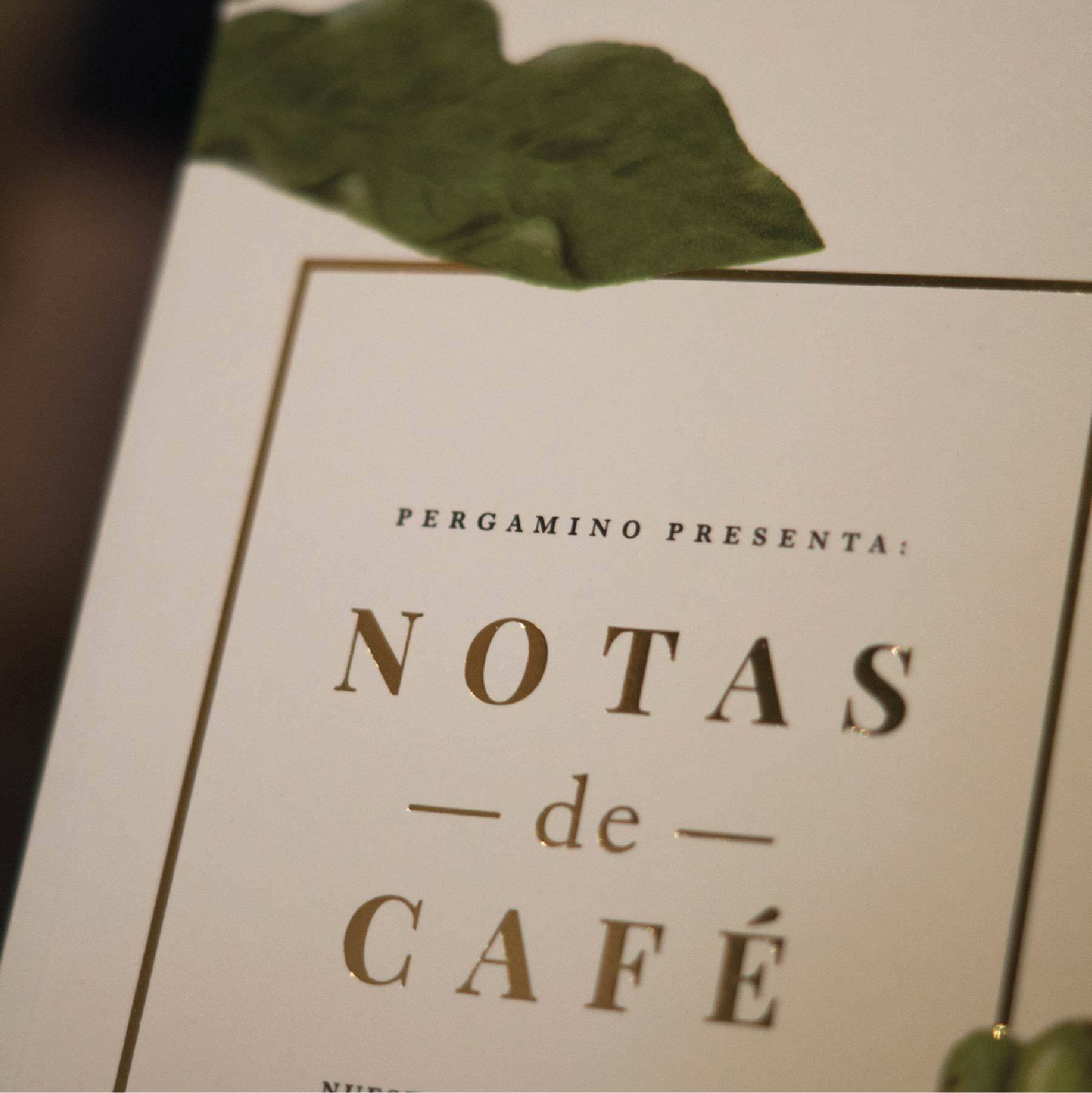 Librillo Notas de Café - PERGAMINO Colombia