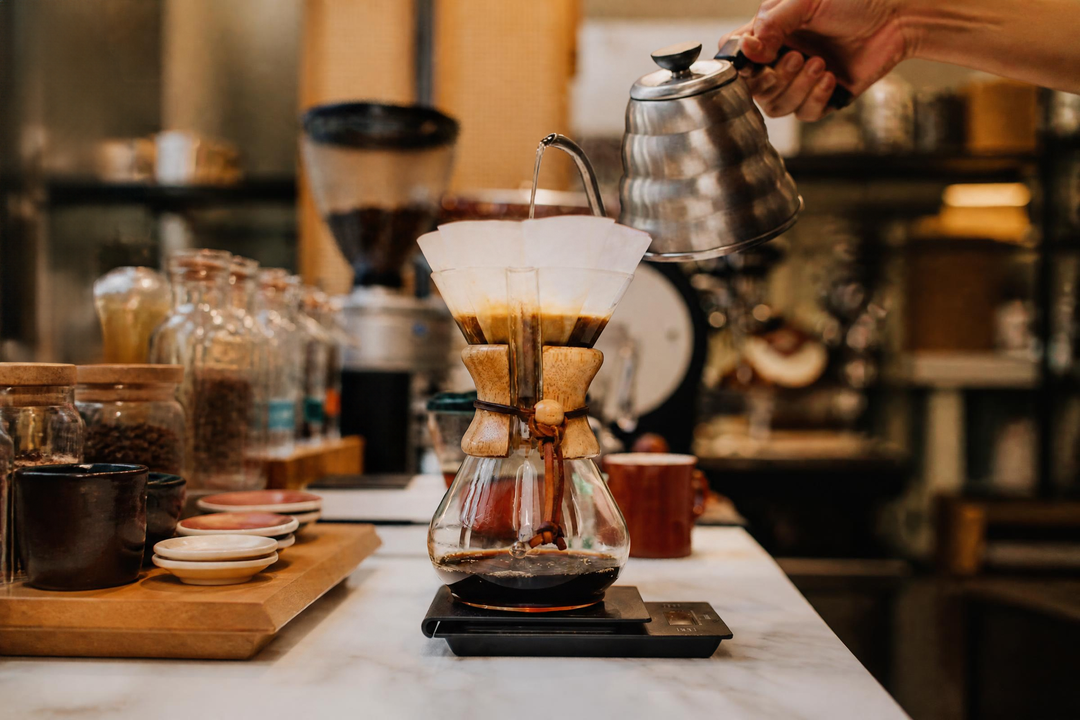 Cómo preparar café en Chemex: receta paso a paso