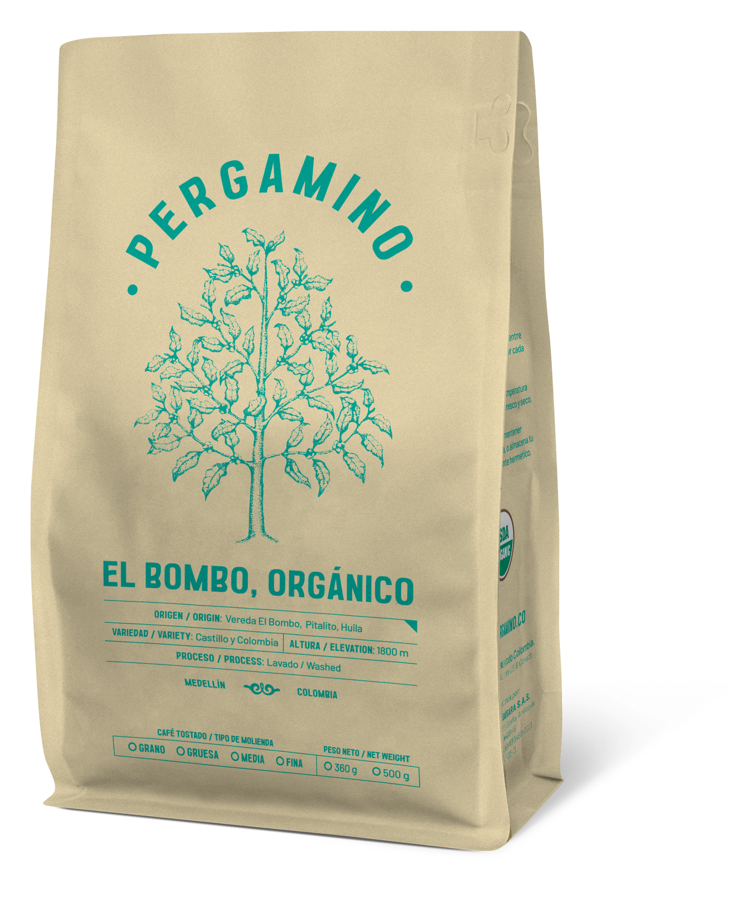 El Bombo, orgánico