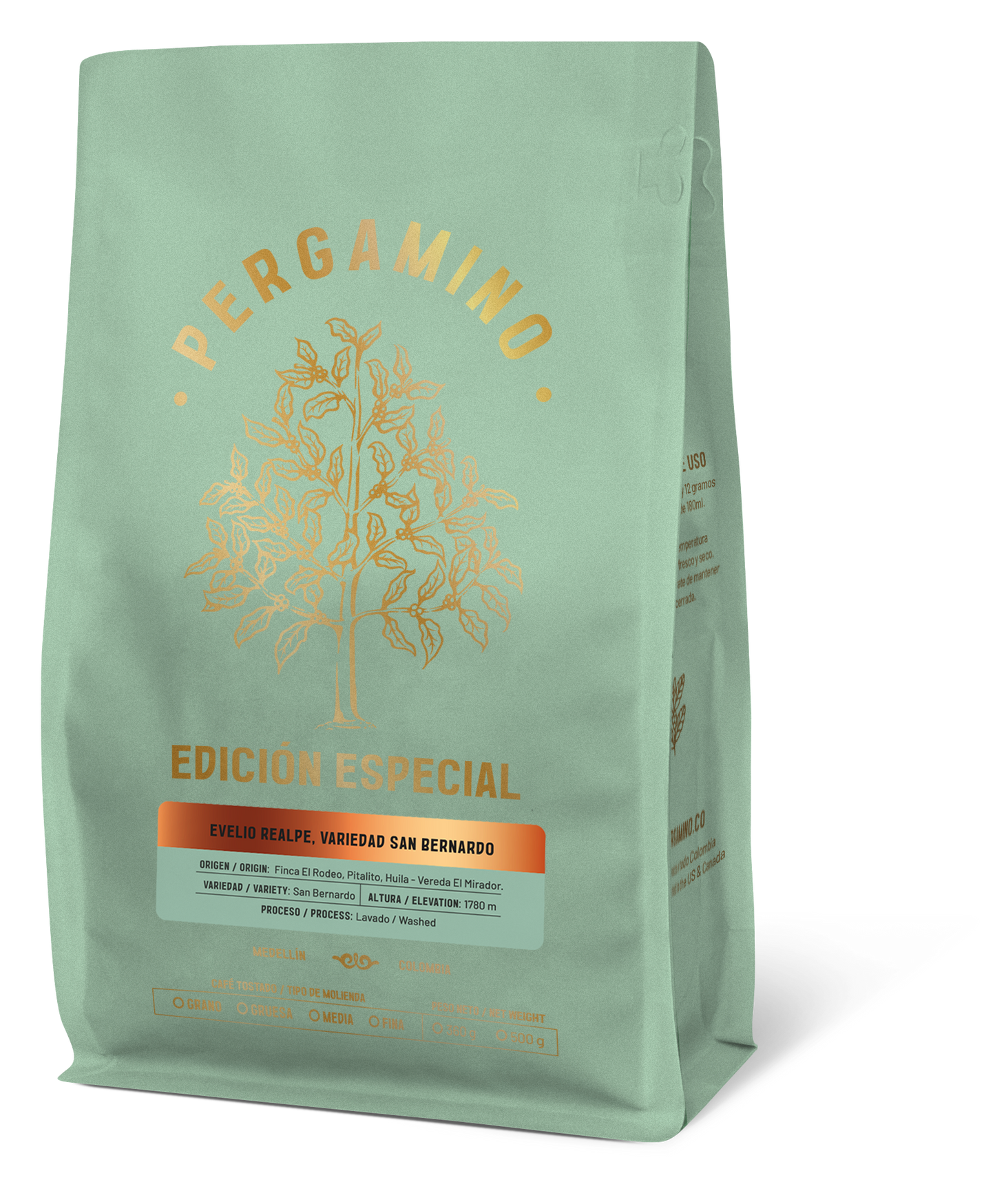 Edición especial, Evelio Realpe (360g)