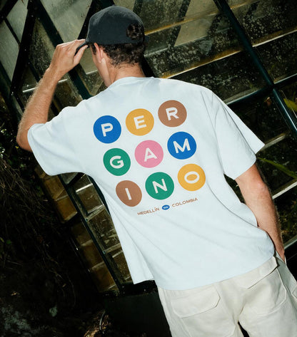 Camiseta Letrero Círculos