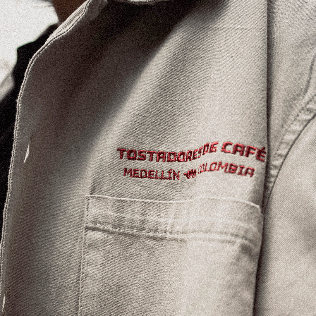 Camisa Tostador Pergamino Caqui