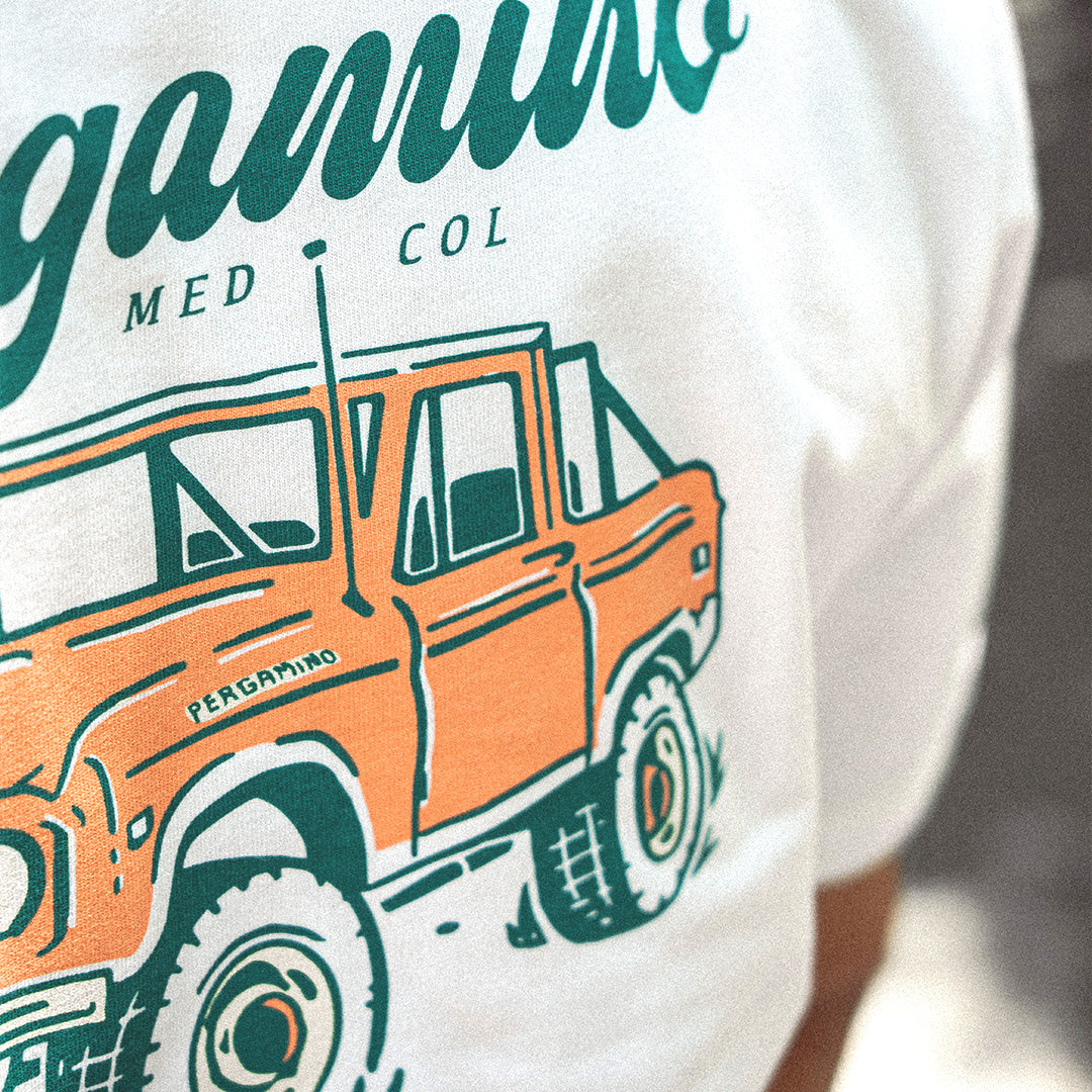 Camiseta JEEP Crema