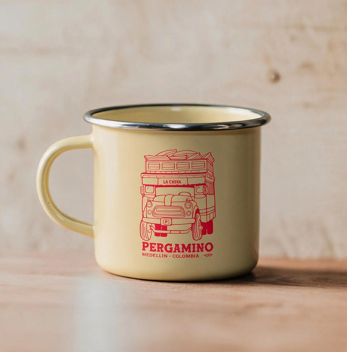 Mug en Peltre Chiva