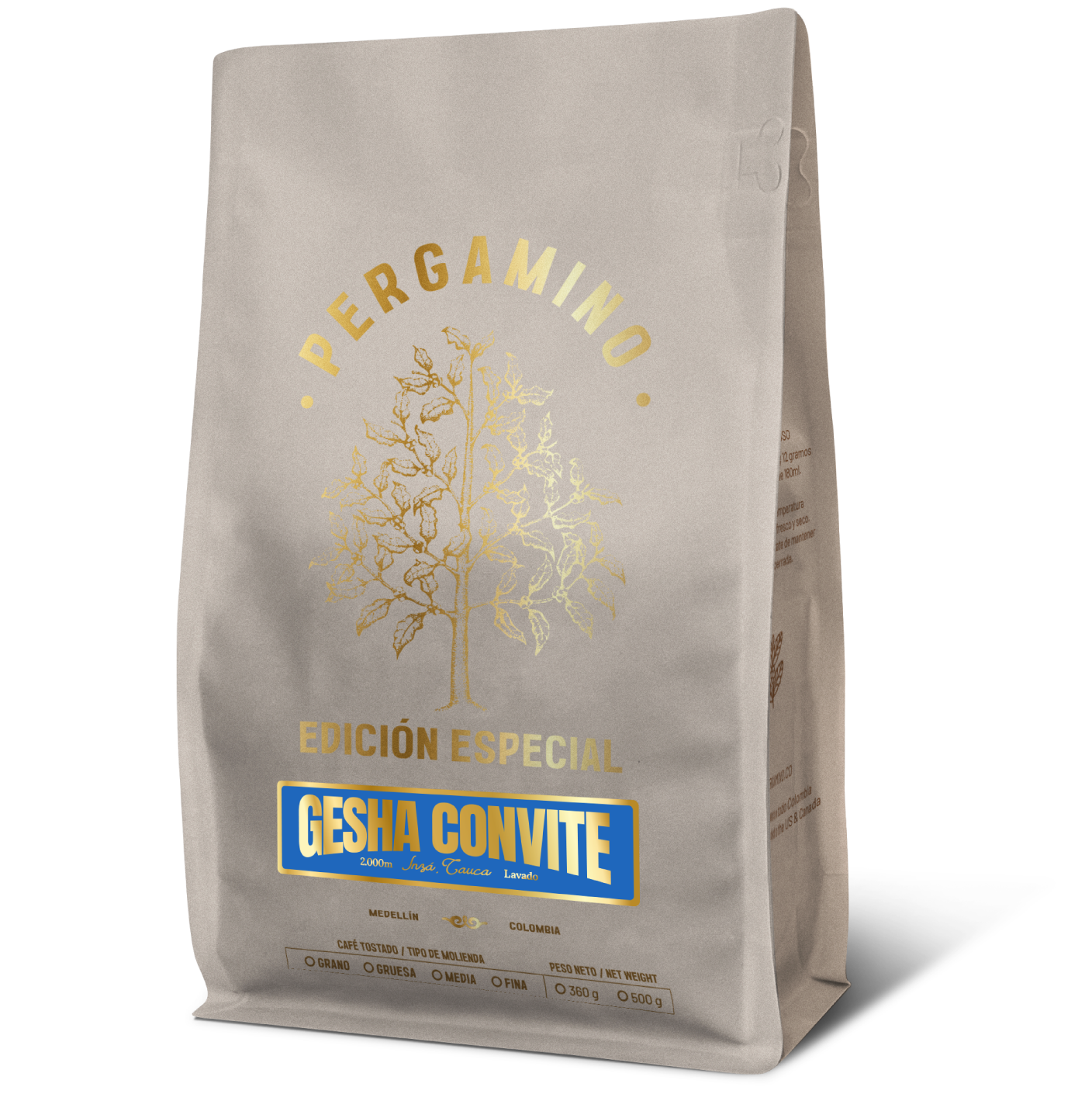 Ed. Especial, Gesha Convite (360 gr)
