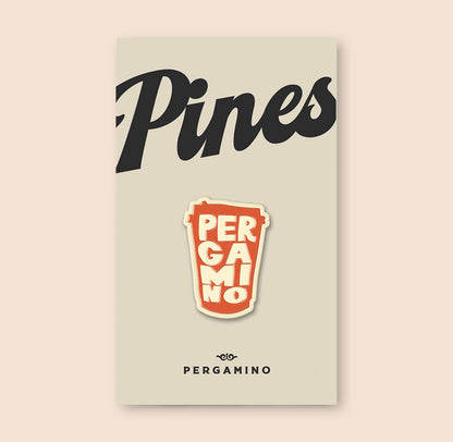 Pin Vasito Pergamino