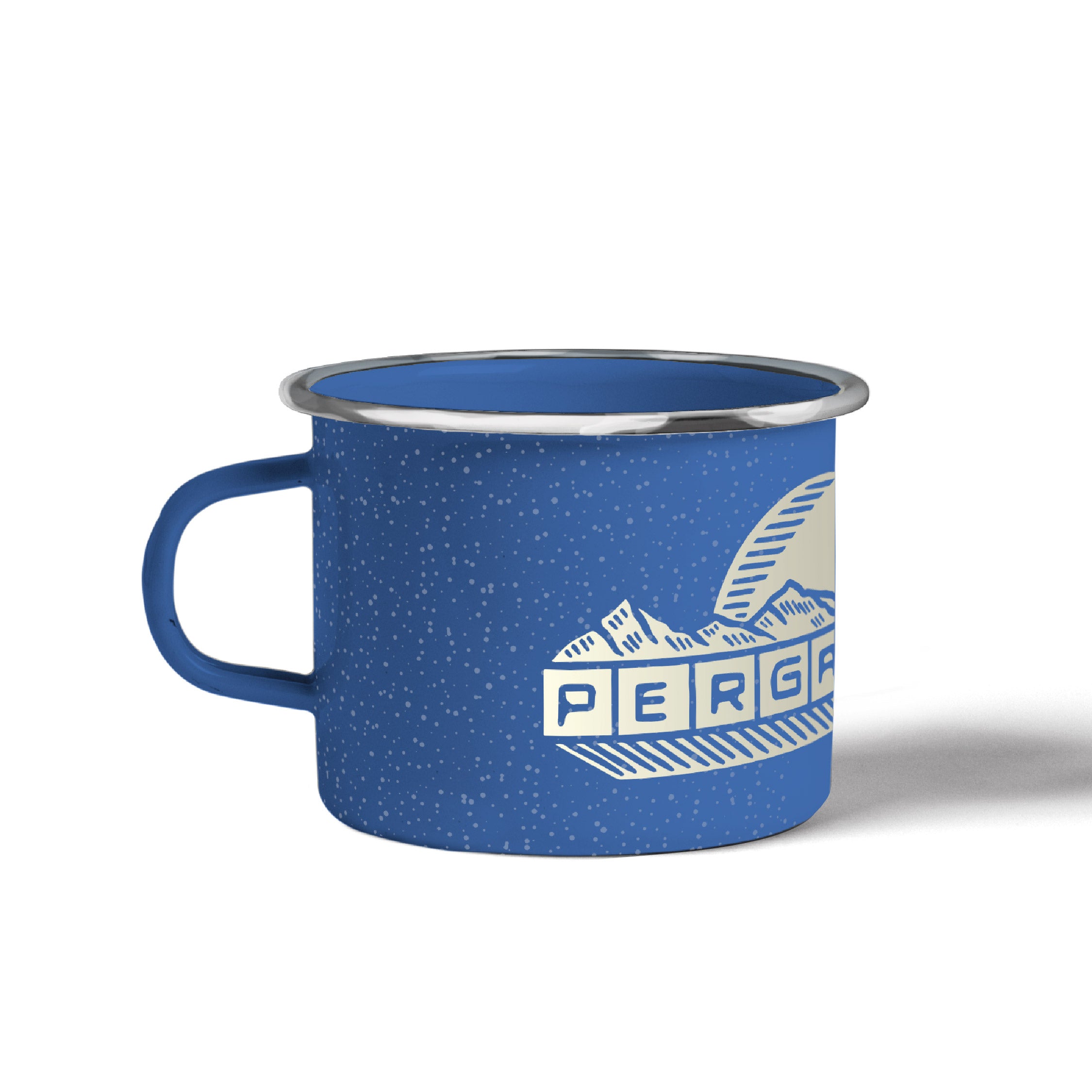 Mug en Peltre PERGAMINO - Montaña Azul